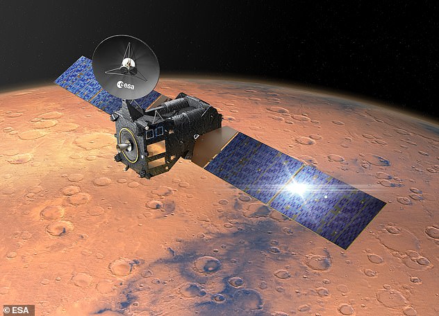 TGO (pictured here in artist impression) arrived at Mars in 2016 and began its full science mission in 2018