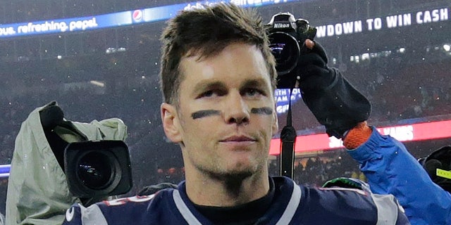 New England Patriots quarterback Tom Brady left the field after losing an NFL playoff to the Tennessee Titans on January 4, 2020, in Foxboro, Massachusetts.