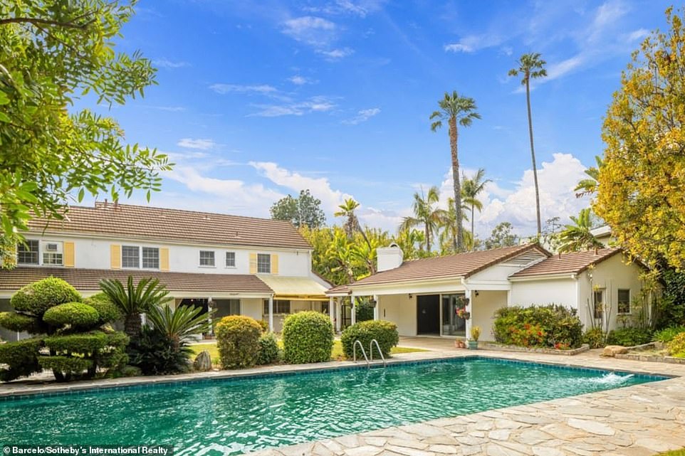 Freshness: The property is spread over three-quarters of an acre and features a relaxing infinity-edge swimming pool to Hollywood standards and a stone walkway that surrounds it.