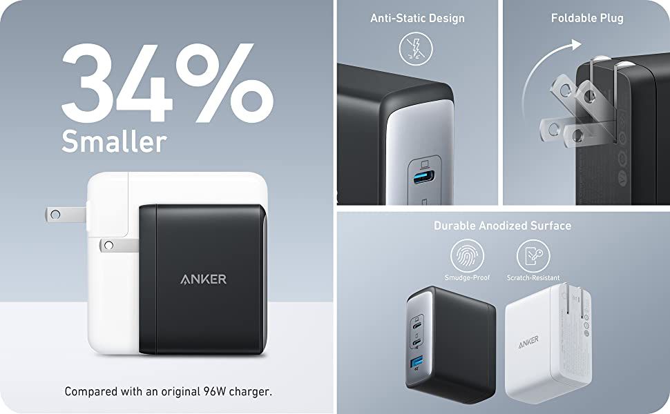 Pengisi Daya USB-C GaN Anker Nano II 100W Dijual Cepat