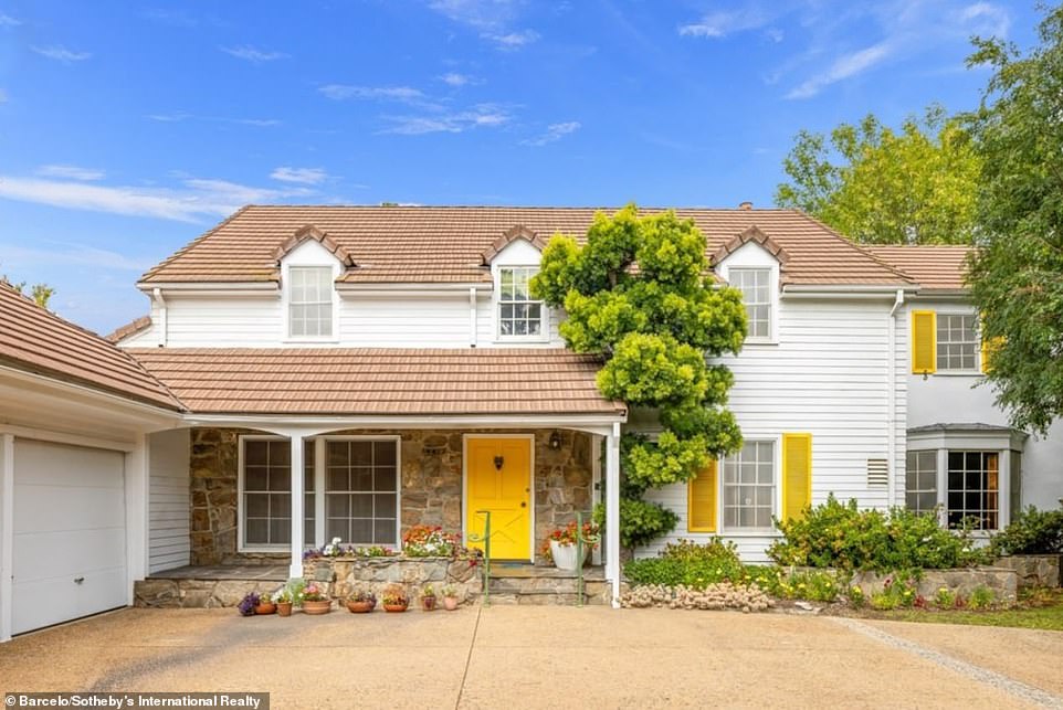 For sale: Betty White's home in Los Angeles' Brentwood neighborhood has been put up for $10.575 million, according to the Los Angeles Times.  She passed away at home on New Years Eve 2021, just over two weeks before her 100th birthday