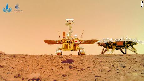 China publishes new images of Mars taken by the Zhurong rover