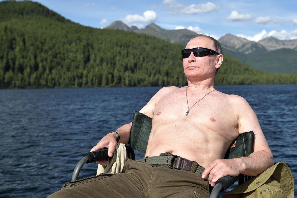 In 2018, Putin defended his fondness for the shirtless show, saying he did "No need to hide." 