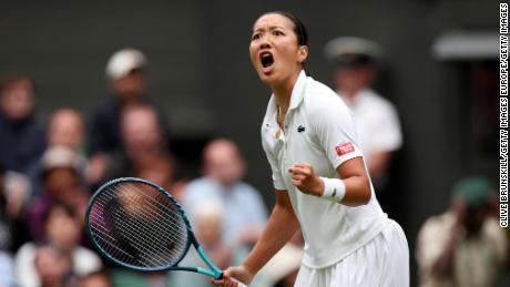 Harmony Tan showed resilience throughout her surprise, dramatic victory over Serena Williams.