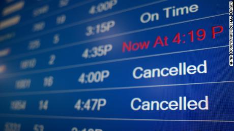 What should I do if my flight is canceled or delayed?