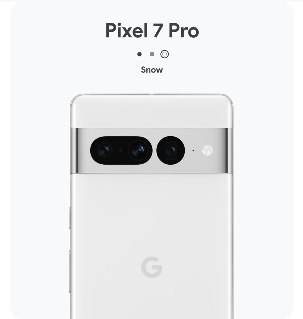 Pixel 7 Pro color