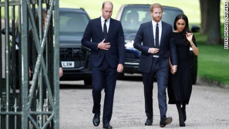 William and Harry to join King Charles in a silent procession behind the Queen's coffin