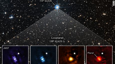 The Webb Telescope takes the first direct image of an exoplanet