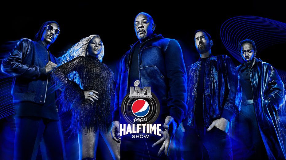 Advertisement for Pepsi's Super Bowl Halftime Show