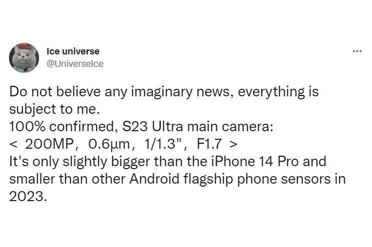 Galaxy S23 Ultra rumors 