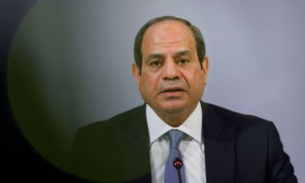 Abdel Fattah el-Sisi, President of Egypt.
